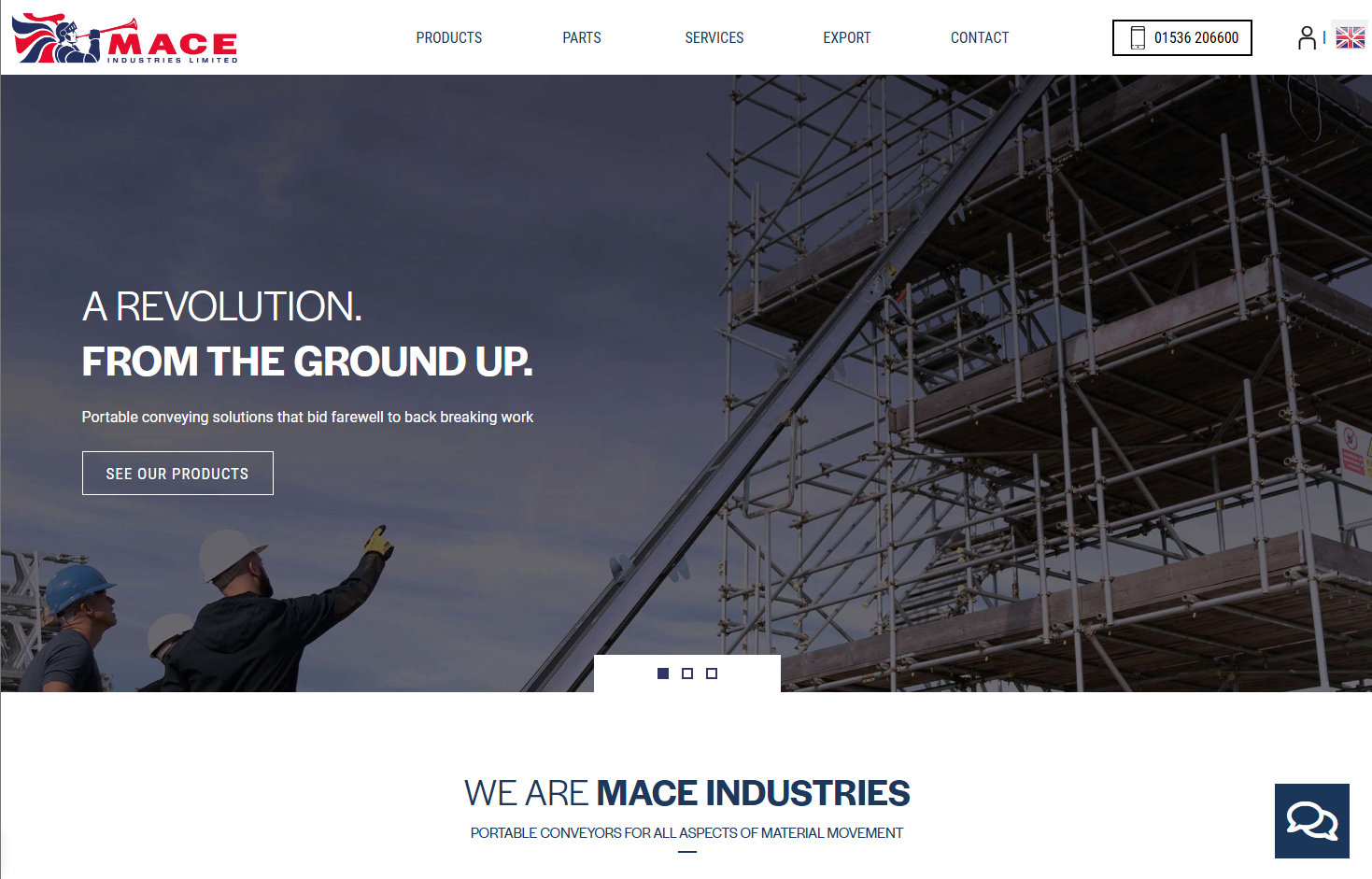 Mace Industries Ltd Website