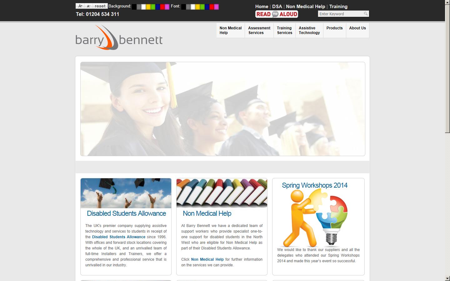 Barry Bennett Ltd Website