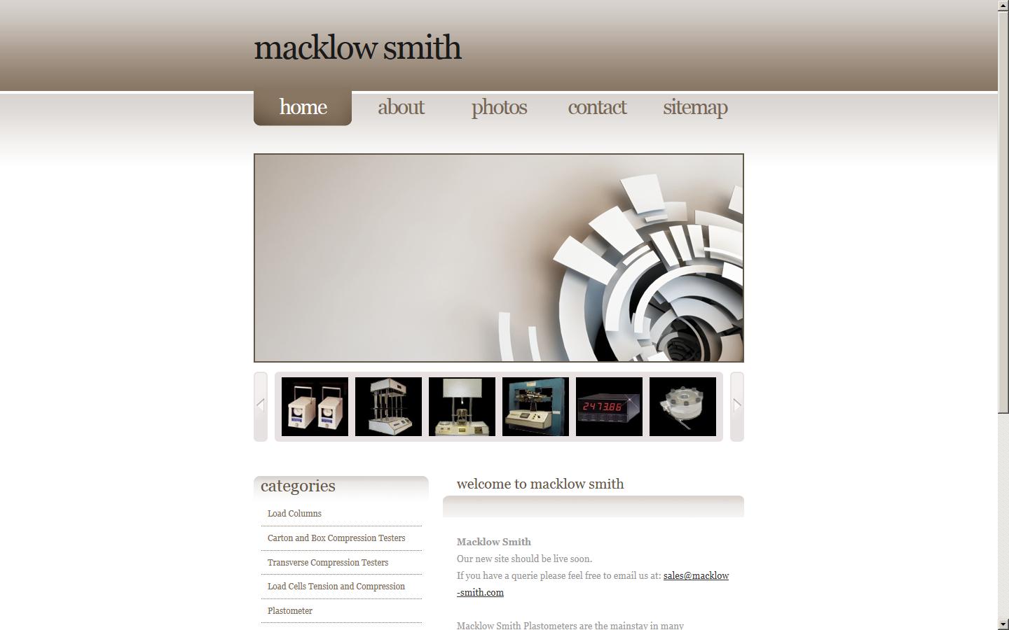 Macklow Smith Limited Website