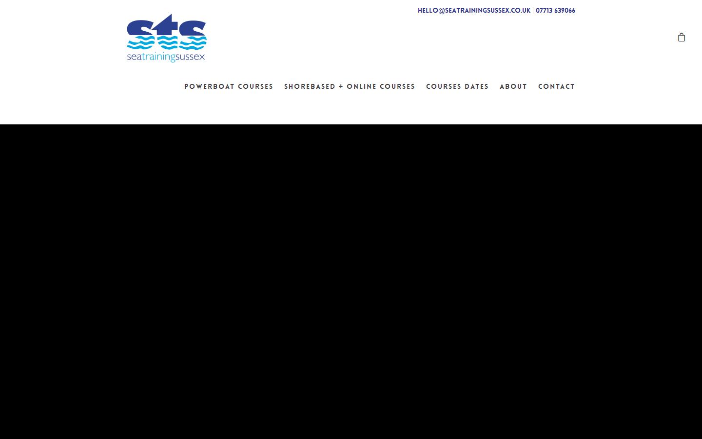 Sea Training Sussex Website