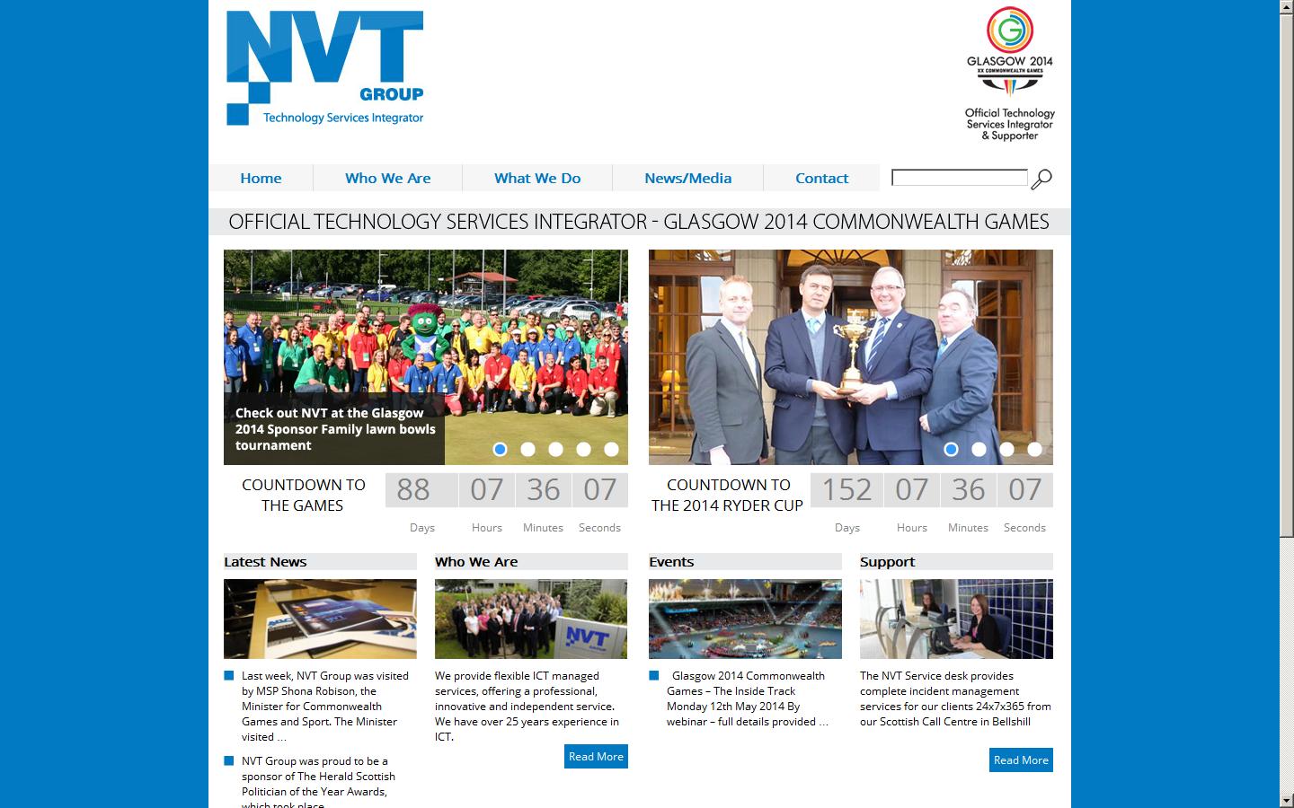 NVT Group HQ Website