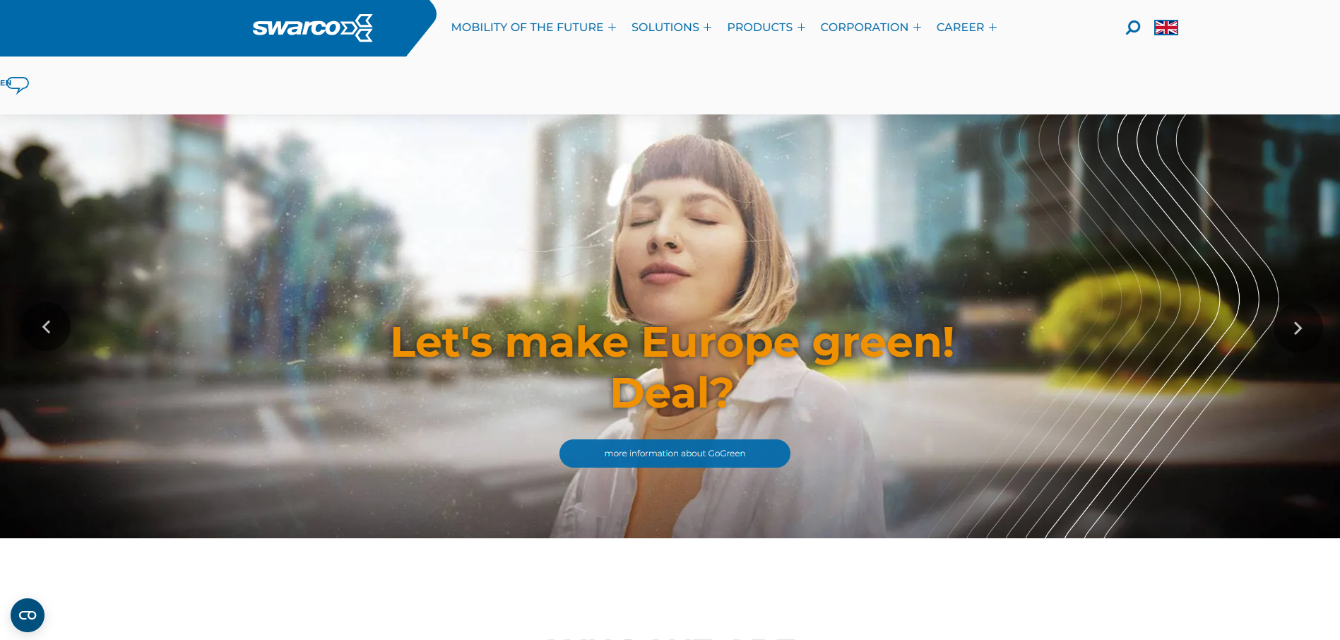 SWARCO UK & Ireland Ltd Website