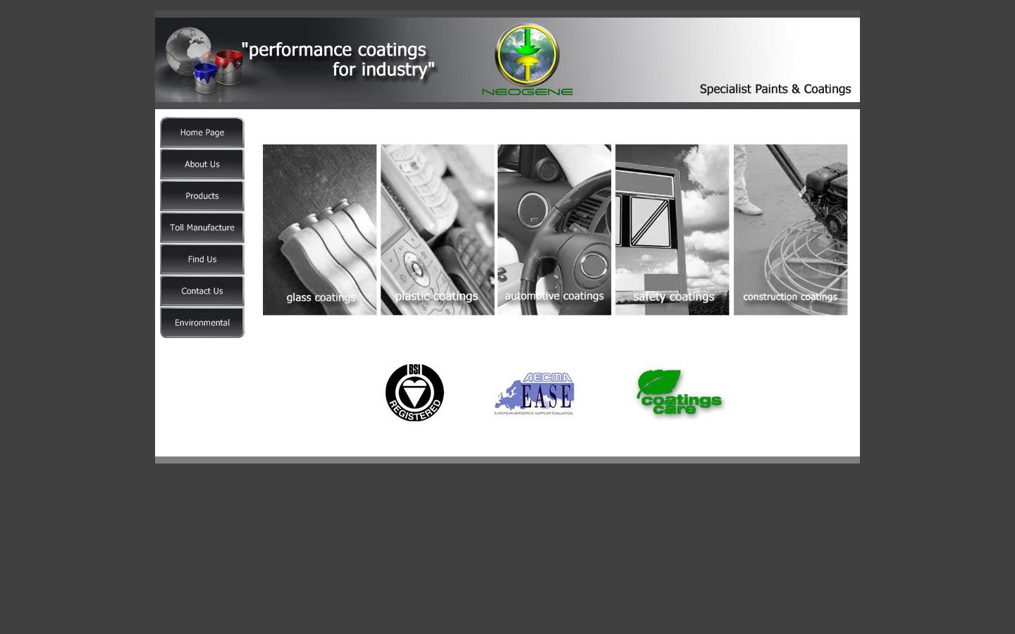 Neogene Paints Limited Website