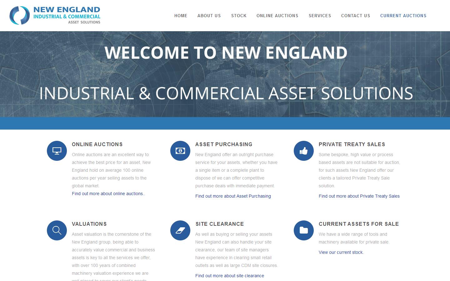 New England Engineering Ltd Website