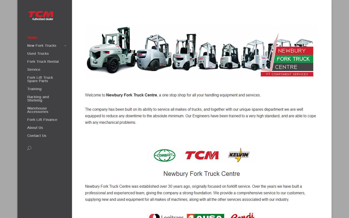 Newbury Fork Truck Centre Limited Website