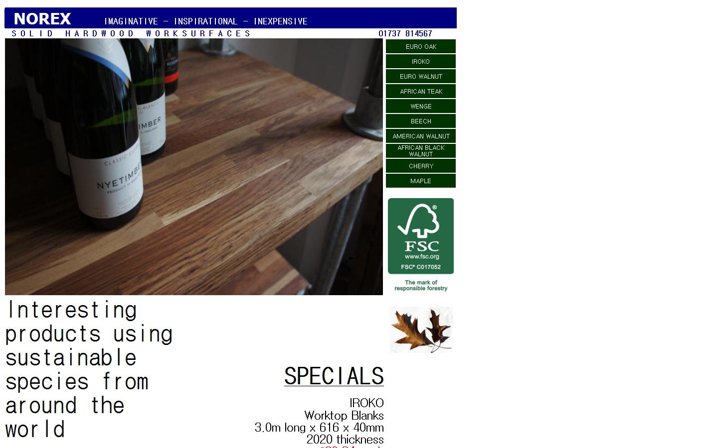 Norex Forest Products Ltd Website