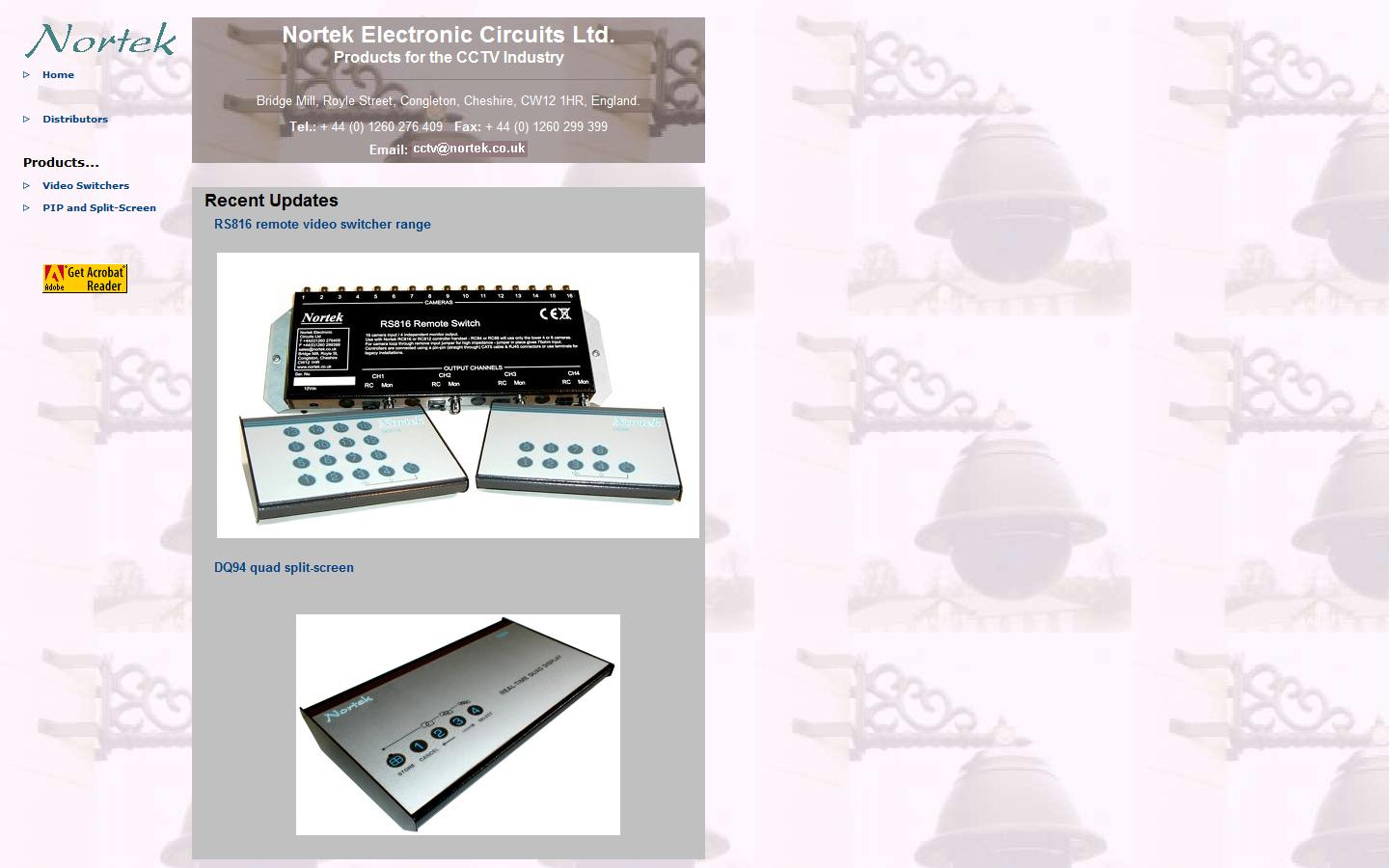 Nortek Electronic Circuits Ltd. Website