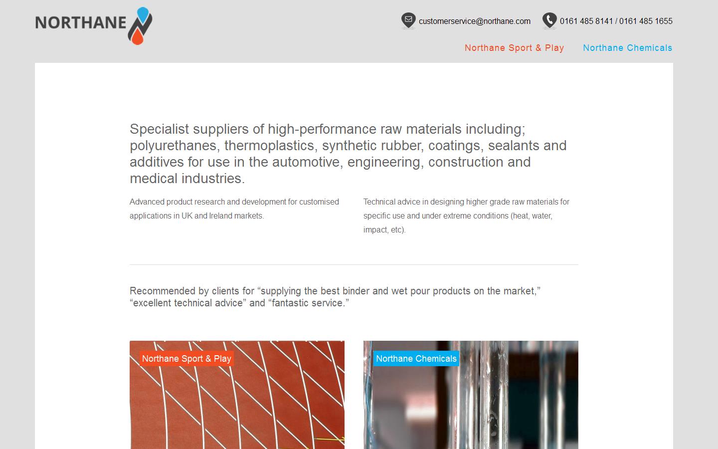 Northane Chemicals Ltd Website