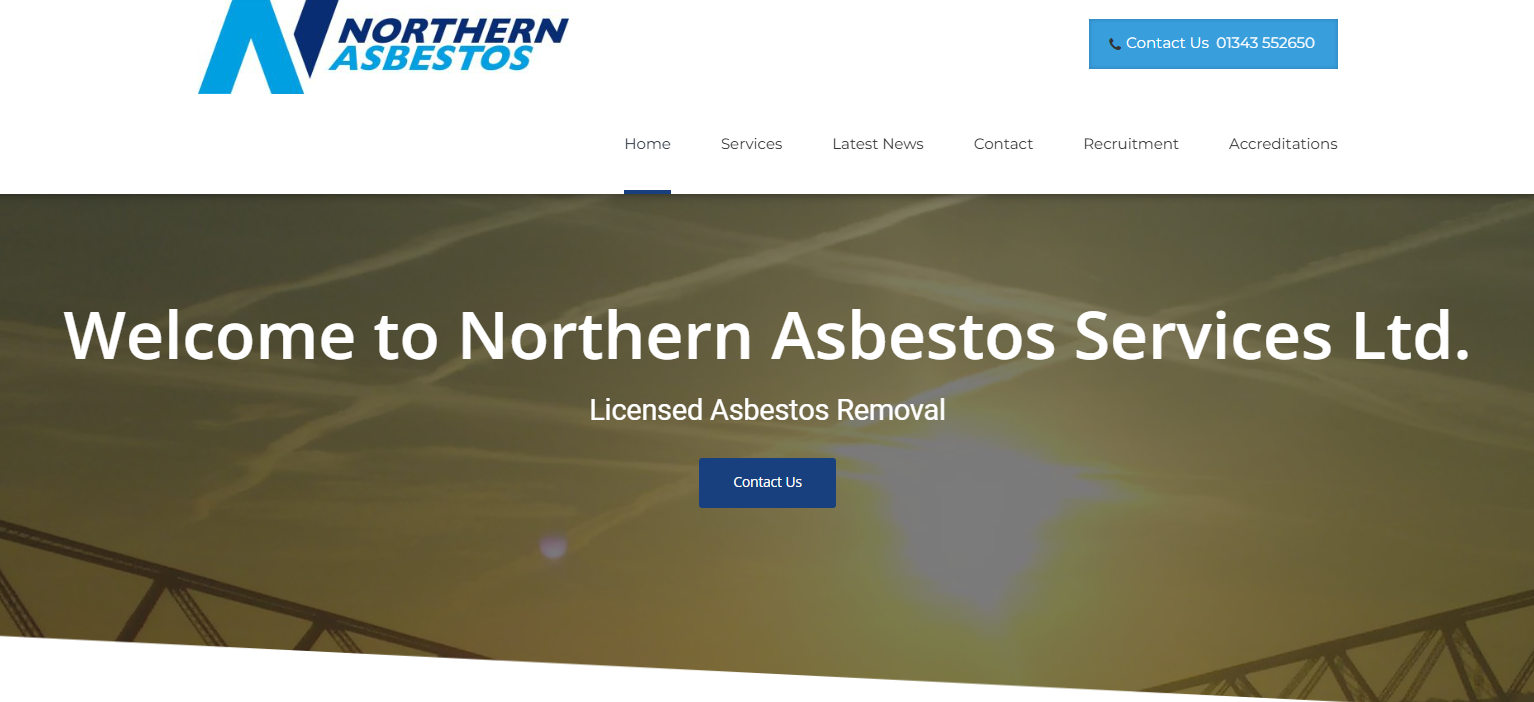 Northern Asbestos Services Ltd Website