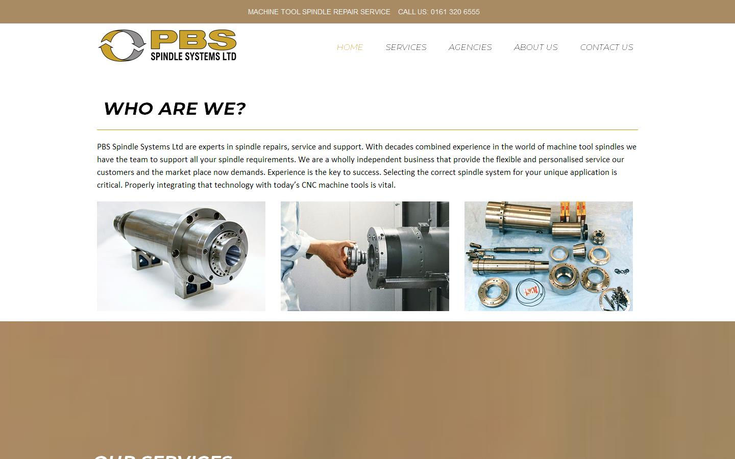 PBS Spindle Systems Ltd Website