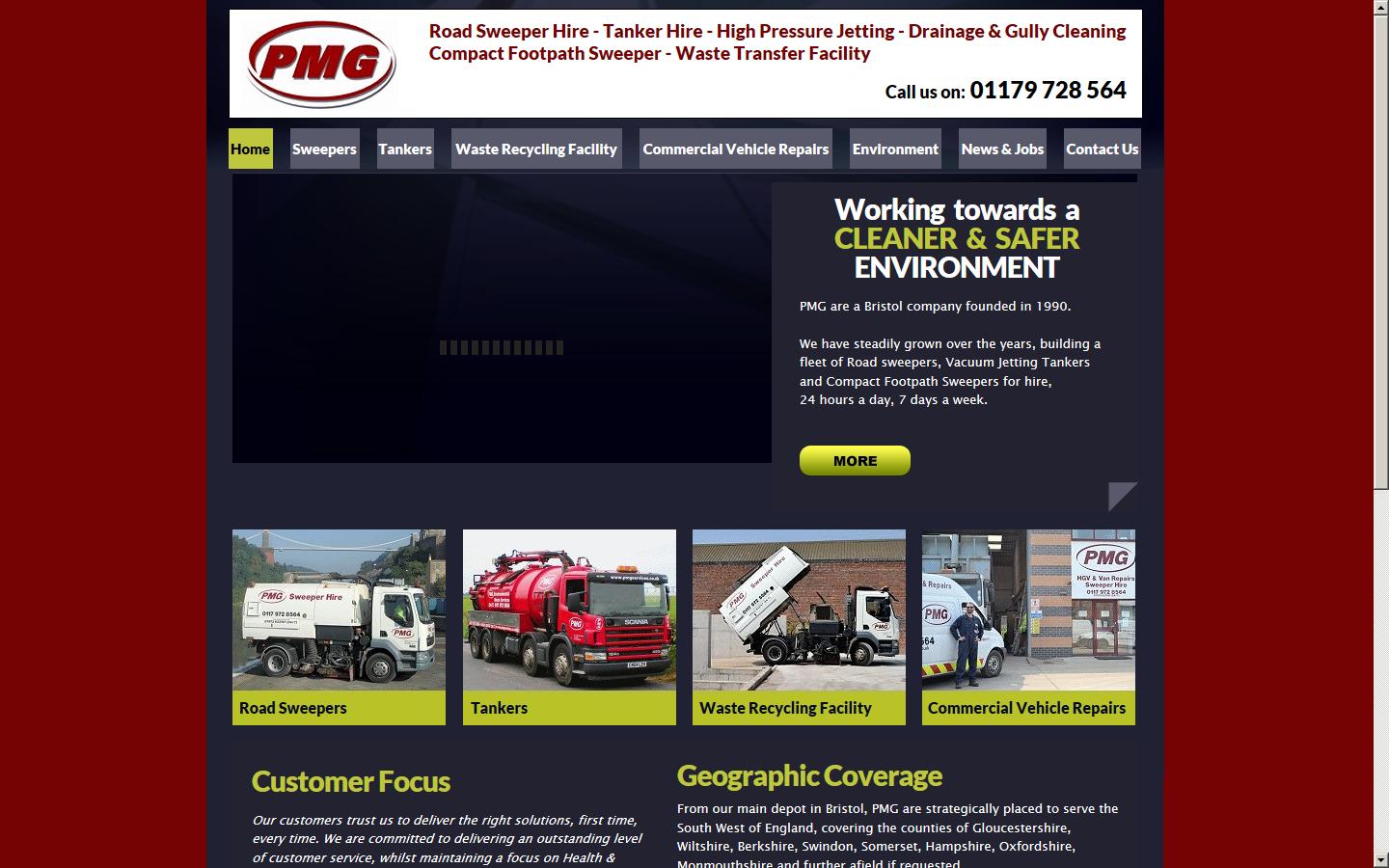 PMG Services Ltd  Website
