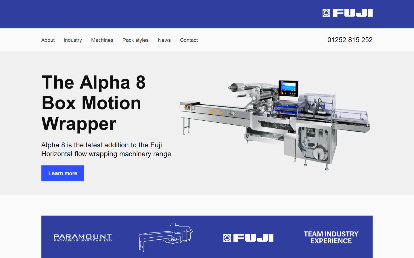 Paramount Packaging Systems  Website