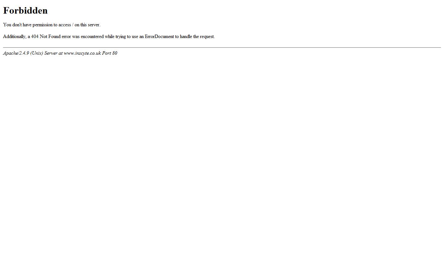 Inscyte Limited Website