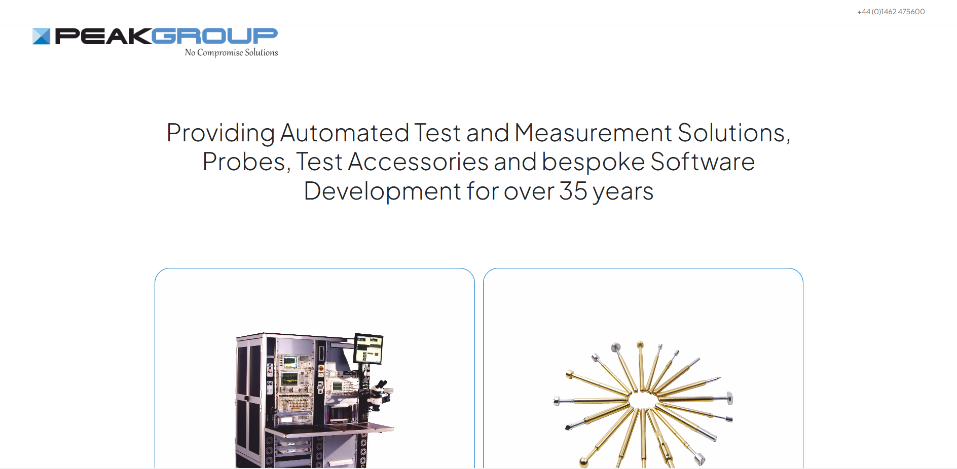 Peak Production Equipment Ltd. Website