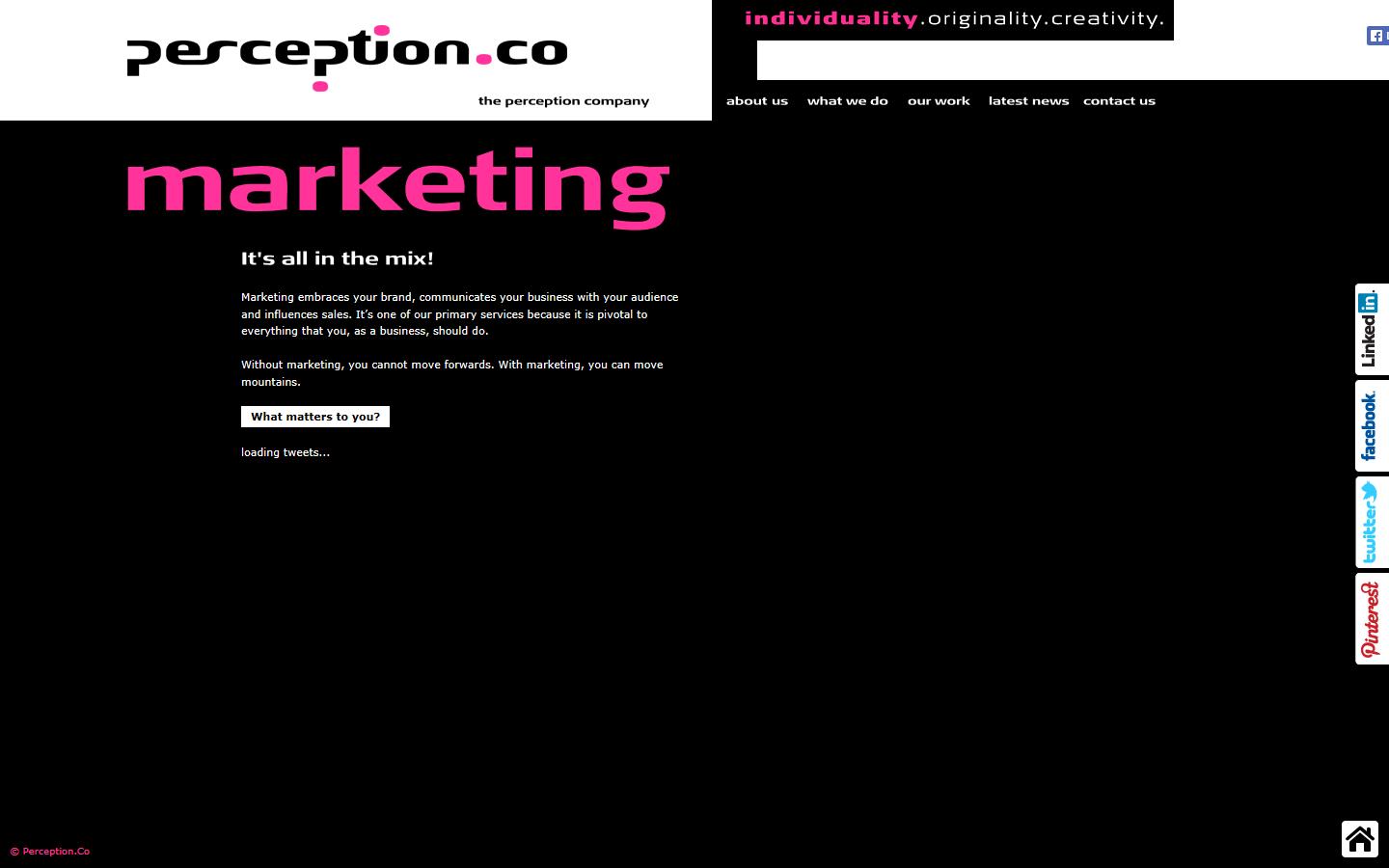 Perception.Co Website