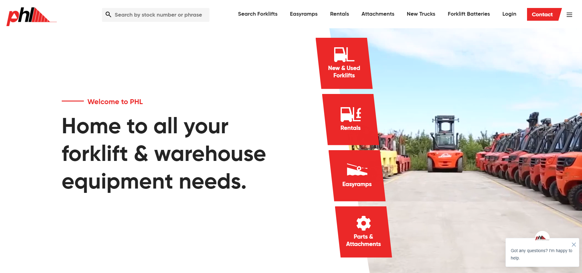 Plant Handling Ltd Website