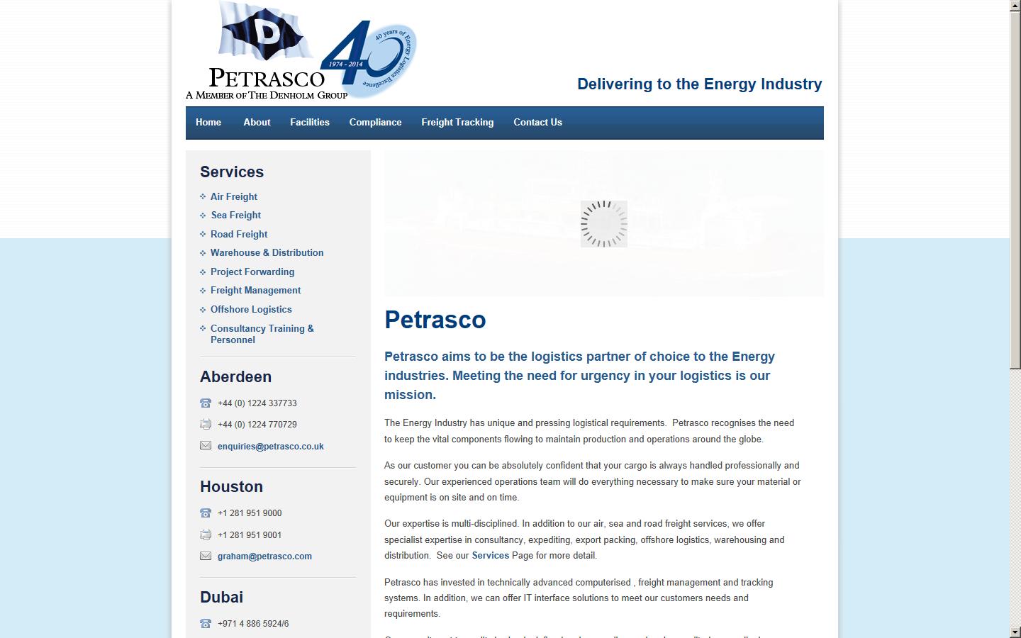 Petrasco  Website