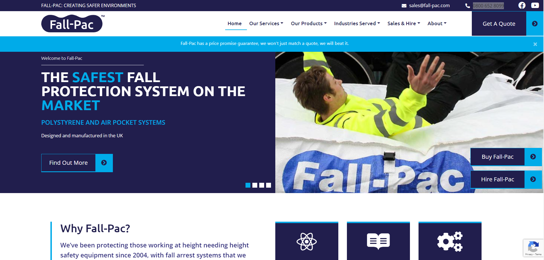 Fall Pac Ltd Website