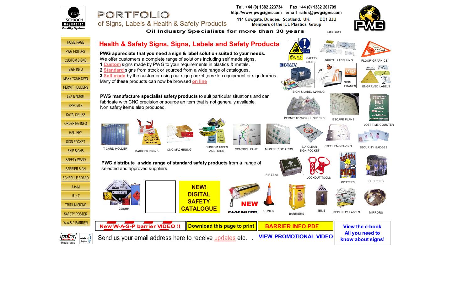 Plastics W. Graham Ltd Website