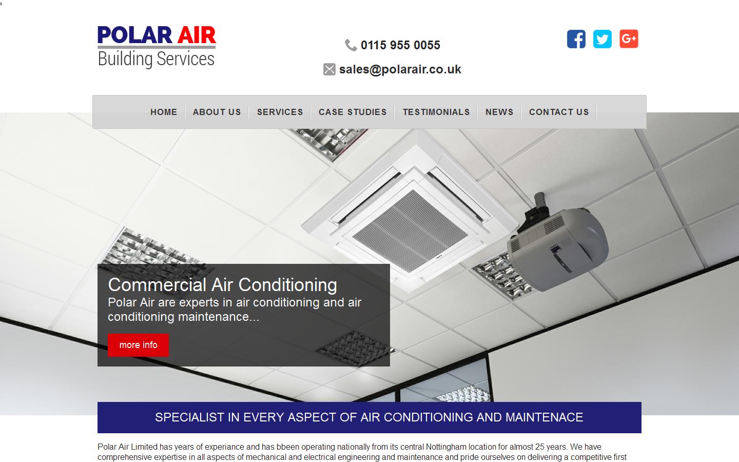 Polar Air Ltd Website