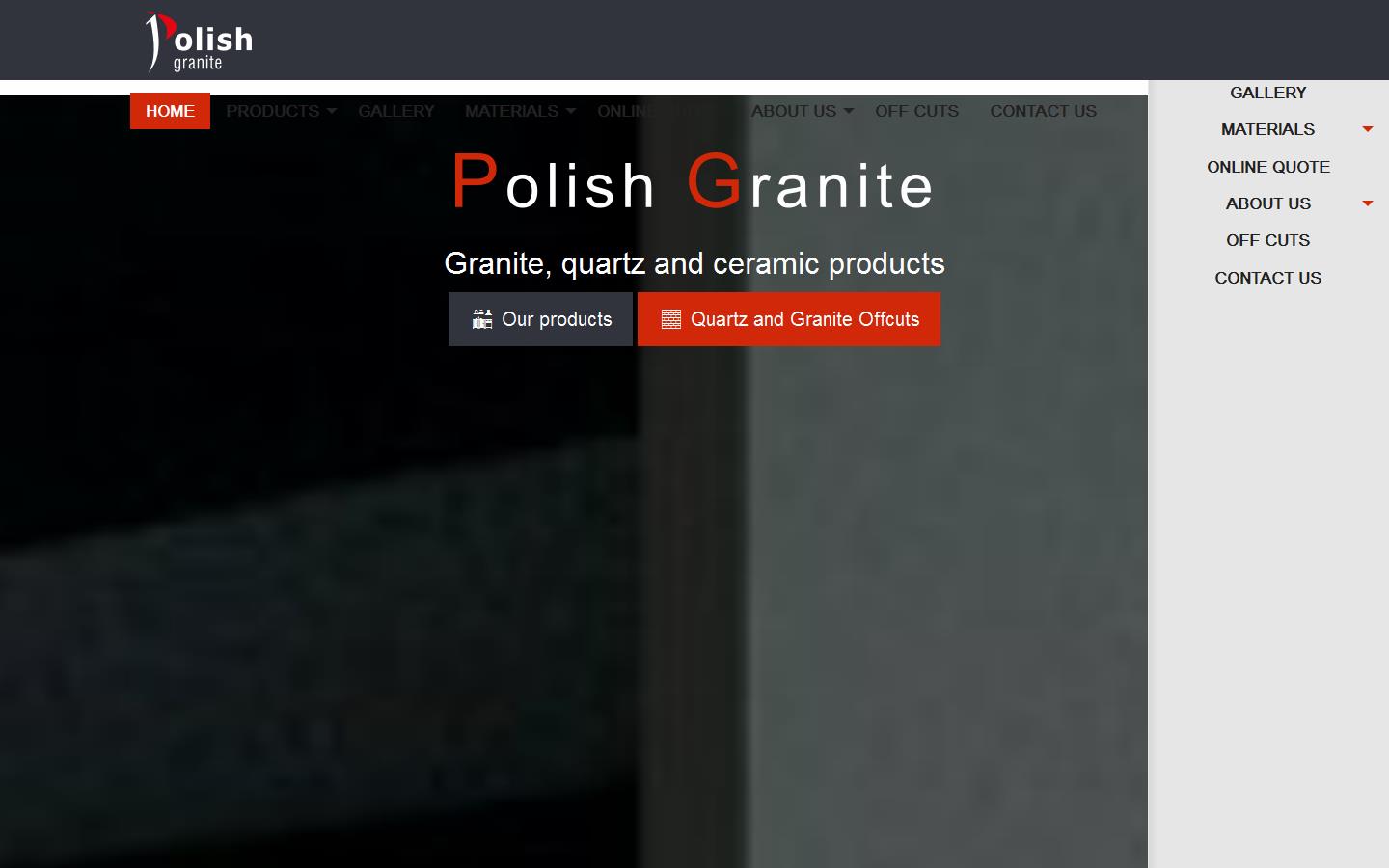 Polish Granite Ltd Website