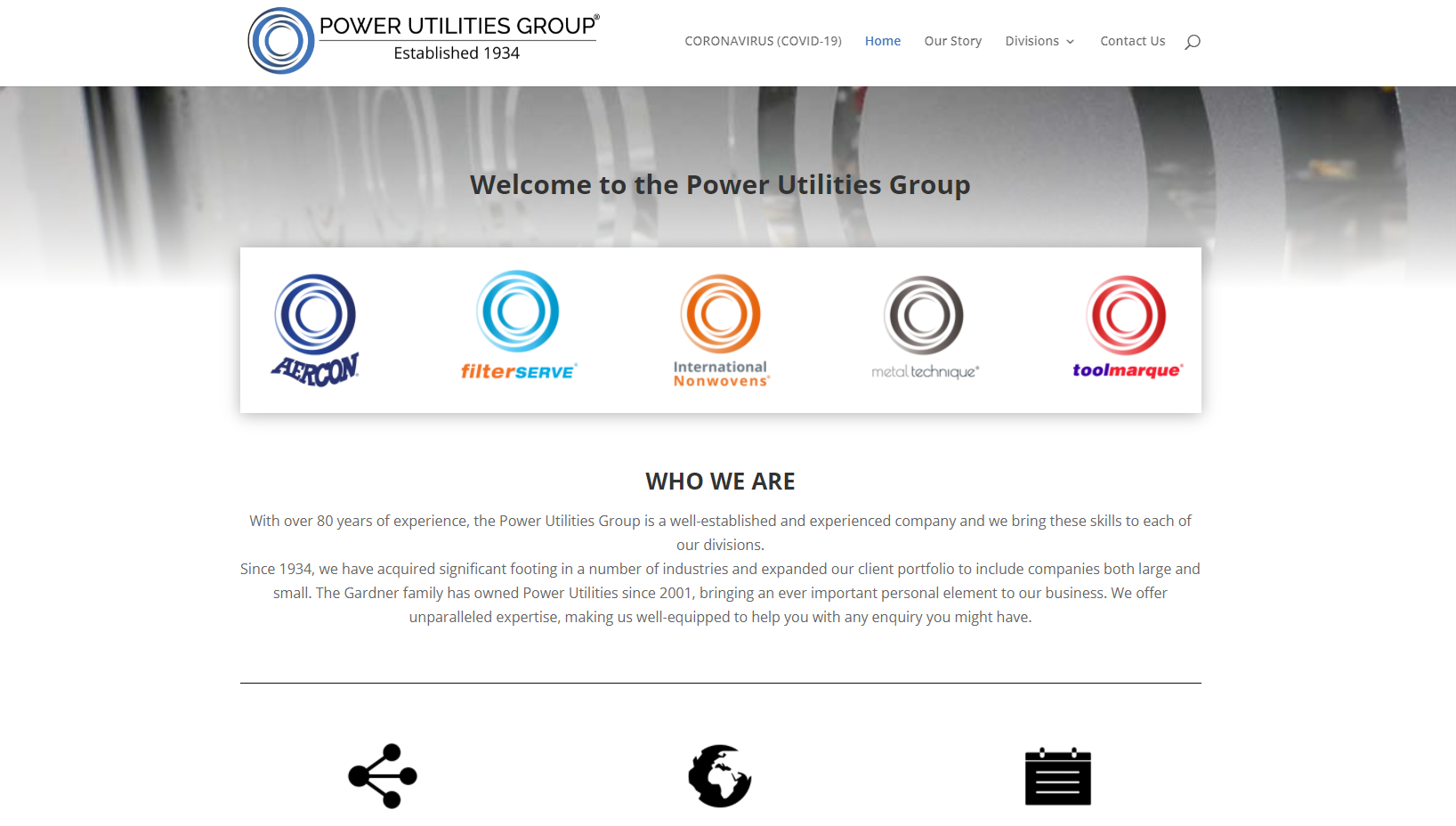 Power Utilities Ltd Website