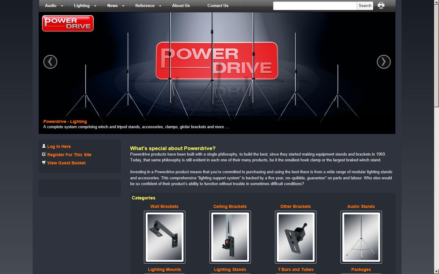 Powerdrive Drum Company Limited Website