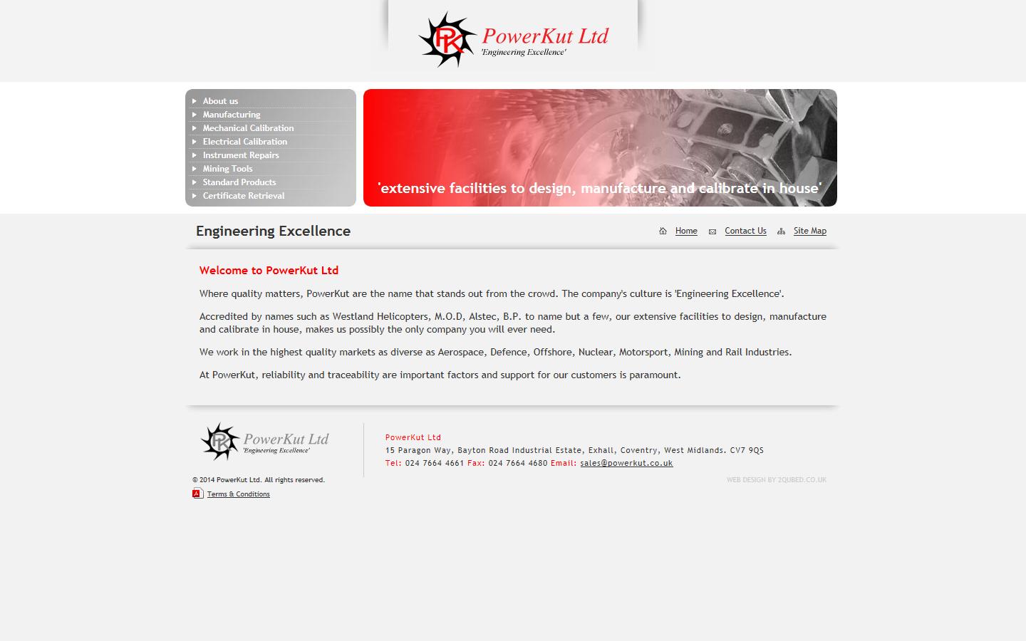 PowerKut Ltd  Website