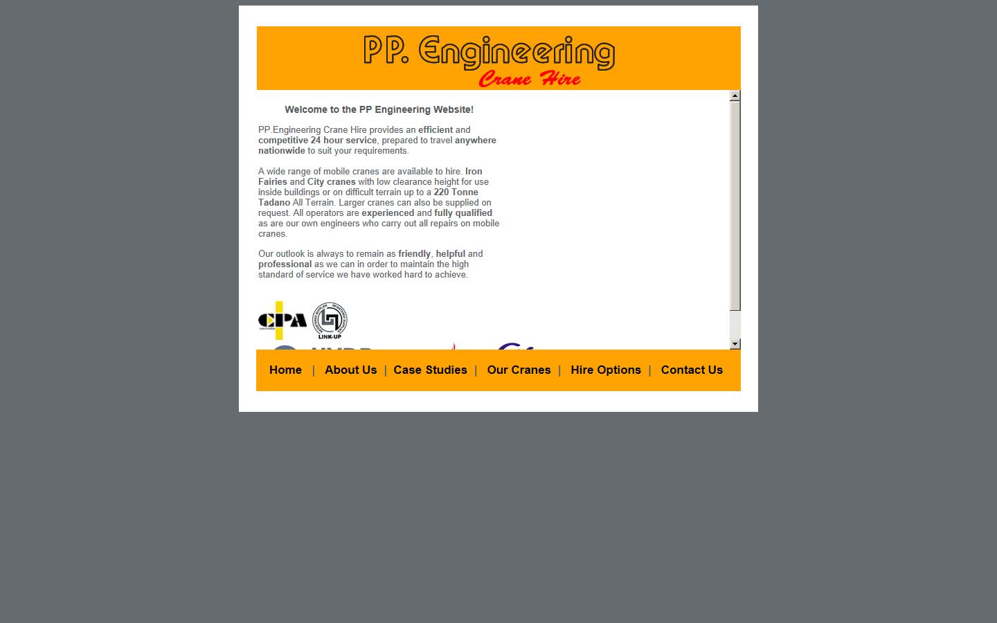 PP. Engineering  Website