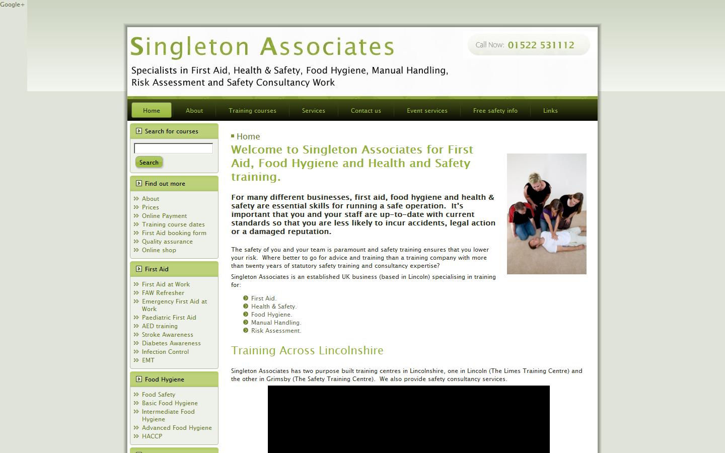 Singleton Associates Website