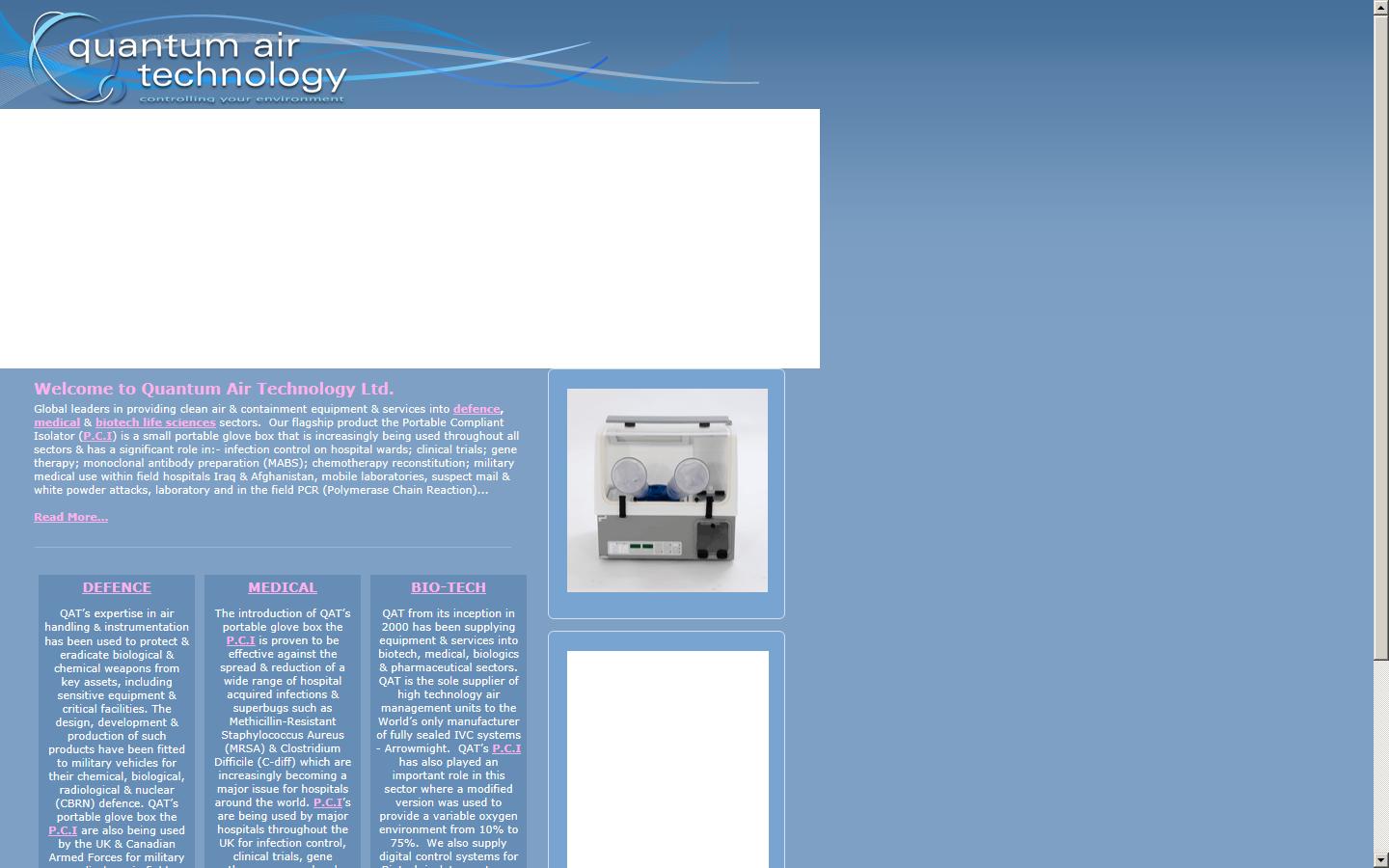Quantum Air Technology Ltd.  Website
