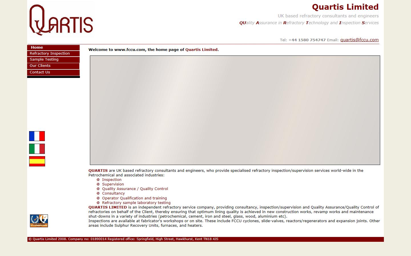 Quartis Limited Website