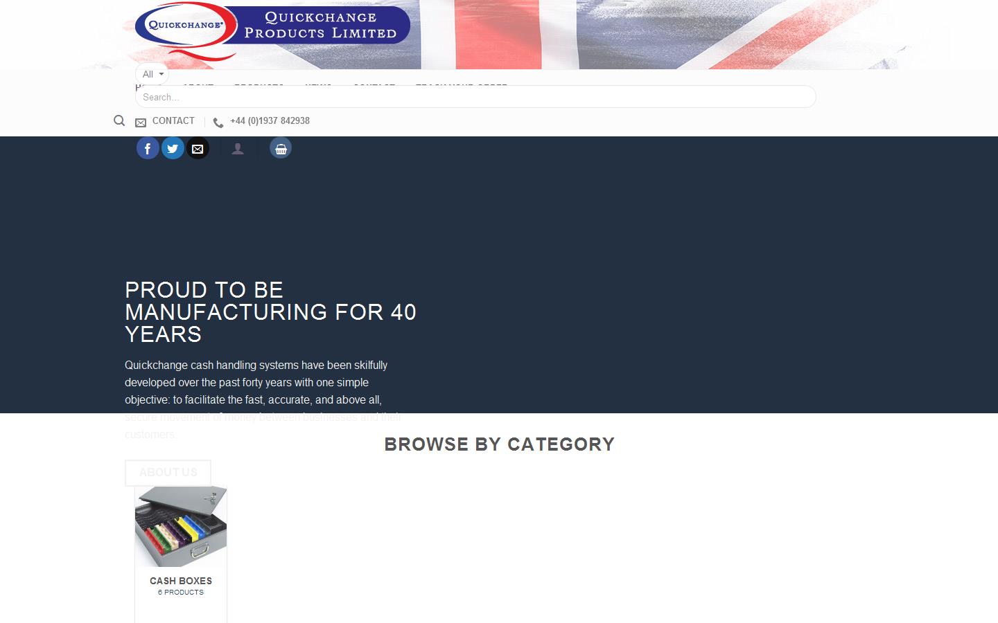 Quickchange Products Ltd Website