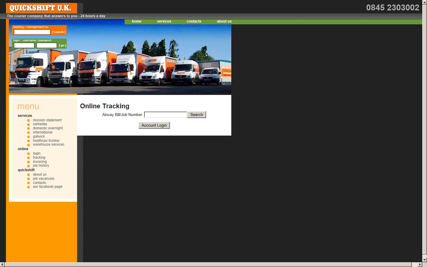 Quickshift UK Ltd Website