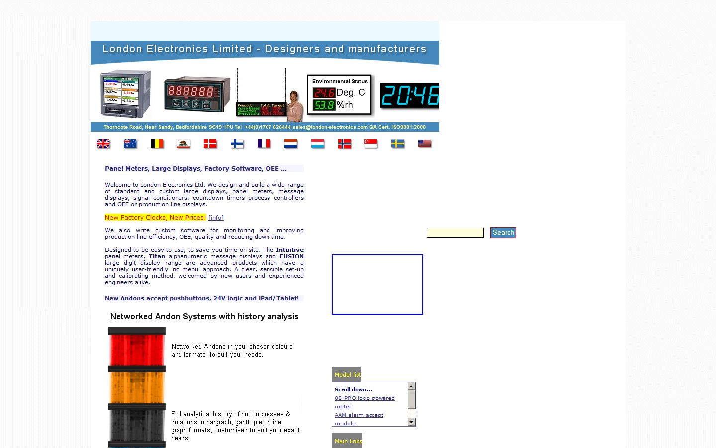 London Electronics Website