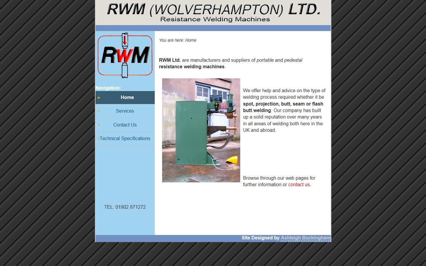 R W M (Wolverhampton) Ltd Website