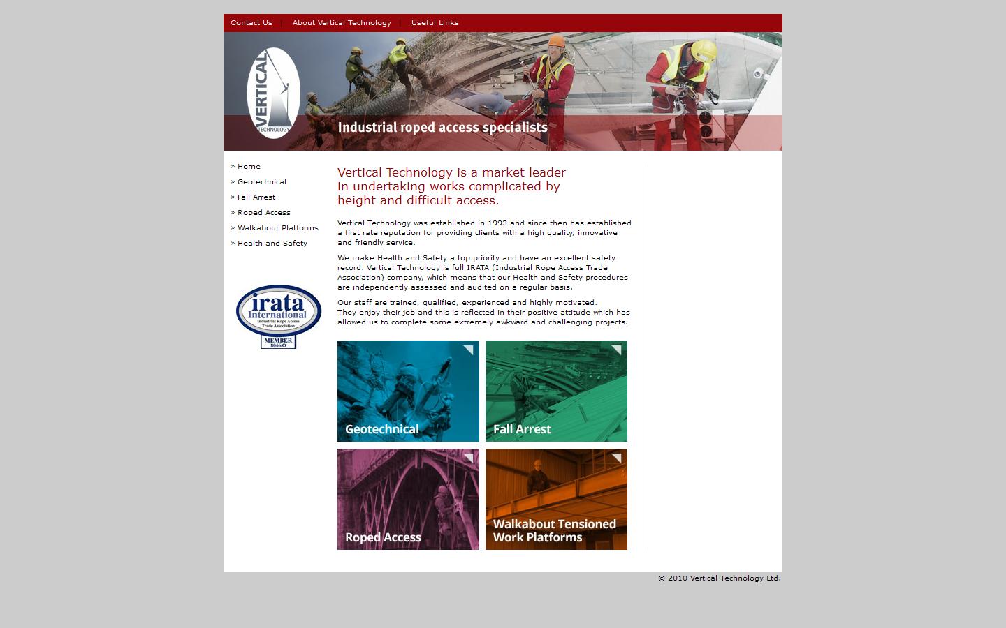 Vertical Technology Website