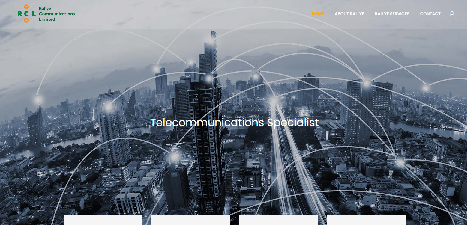 Rallye Communications Limited Website
