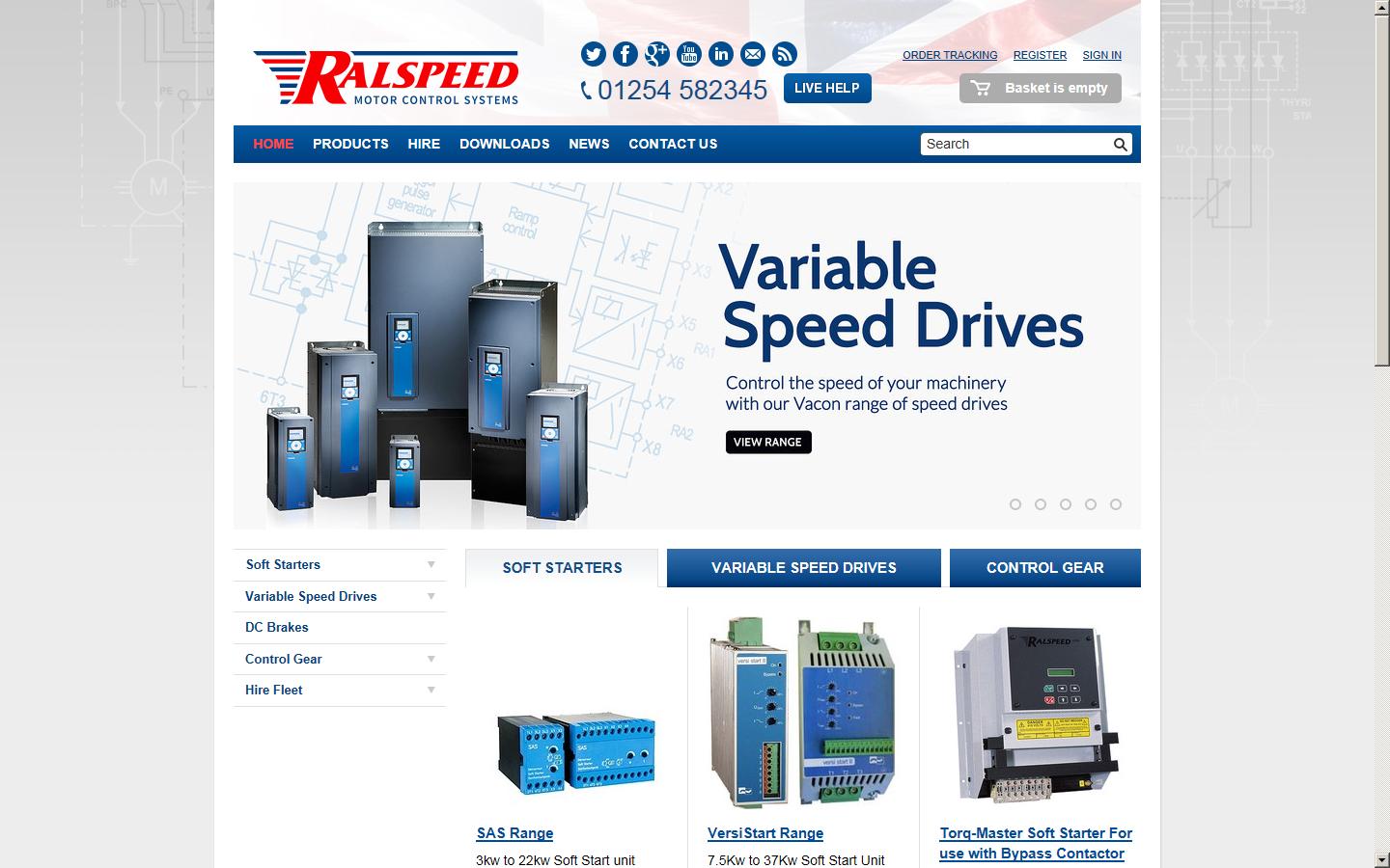 Ralspeed Ltd  Website
