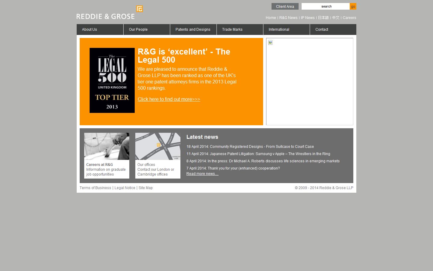 Reddie & Grose  Website