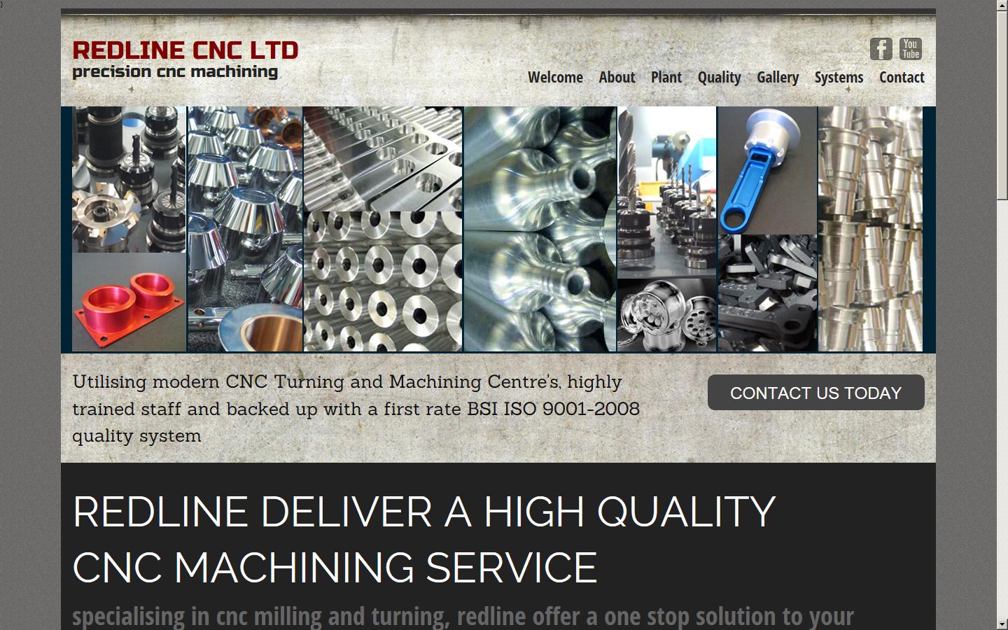 Redline CNC Ltd Website
