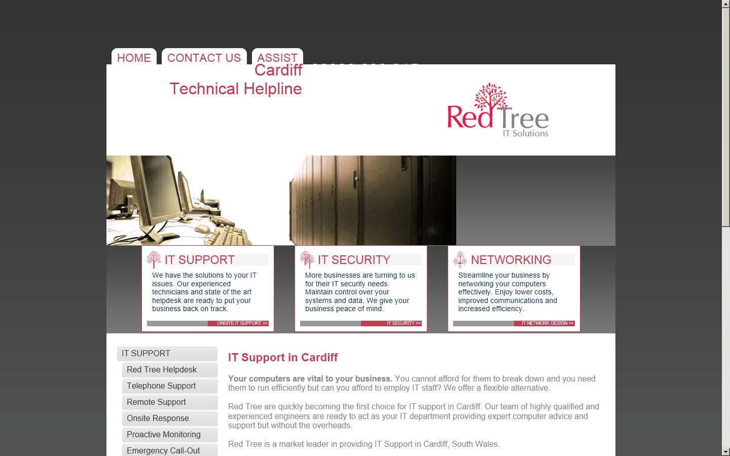 Redtree Business Services Ltd  Website