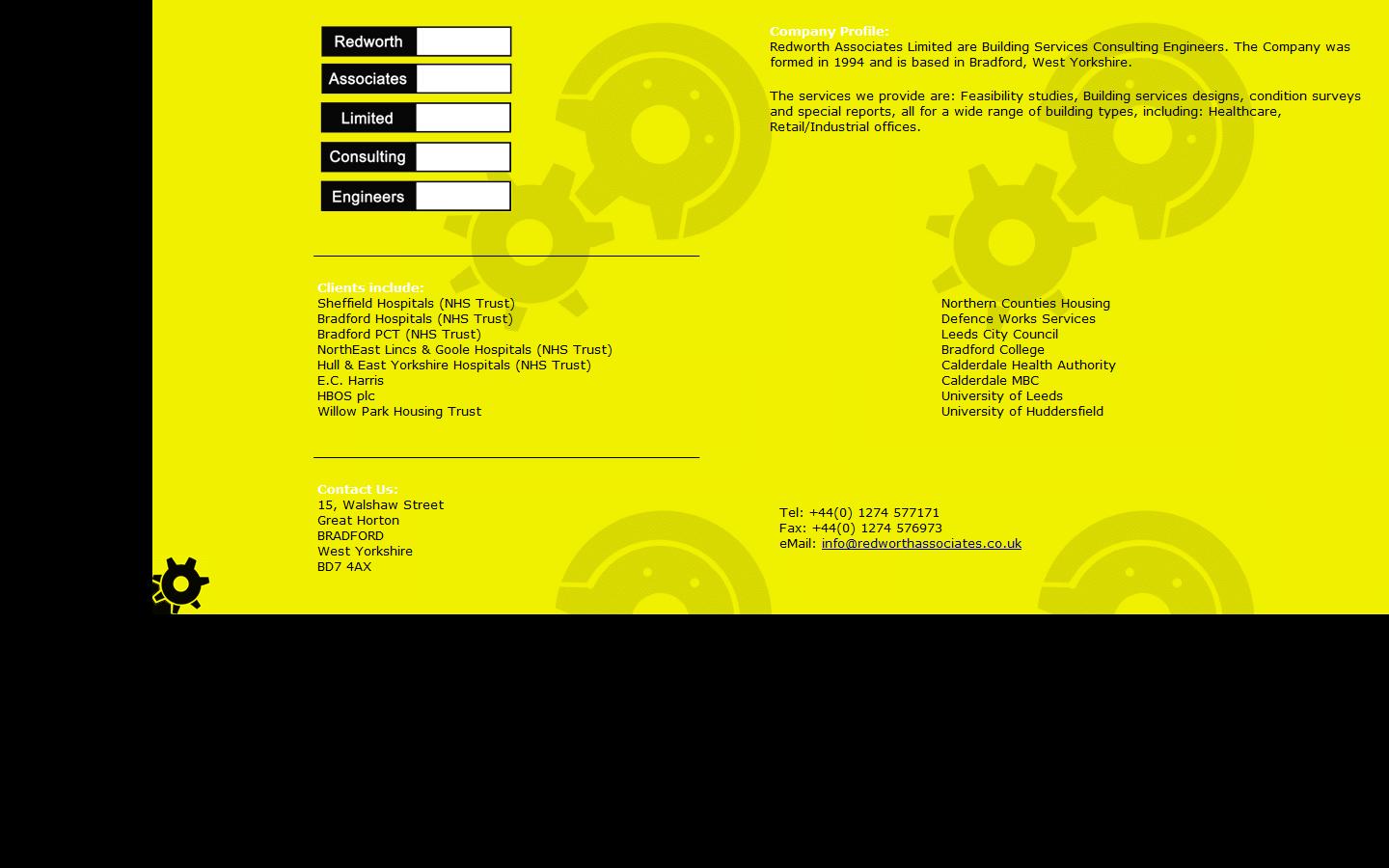 Redworth Associates Limited  Website