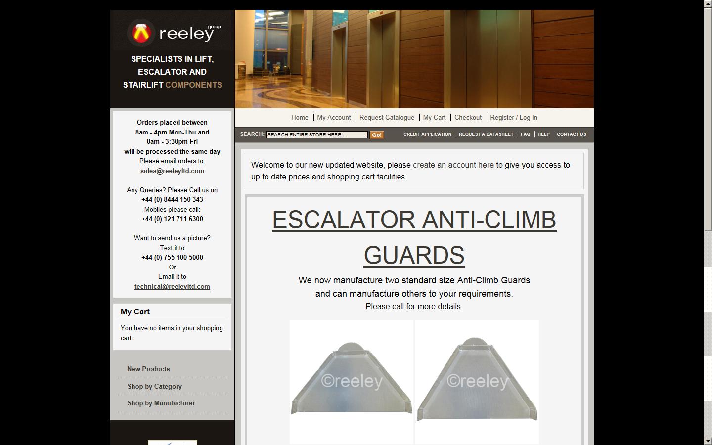 Reeley Ltd Website