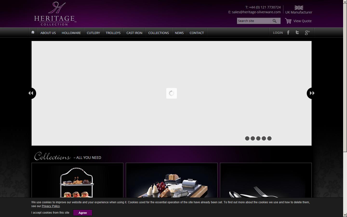 Regency Bezels Heritage Silverware Ltd Website