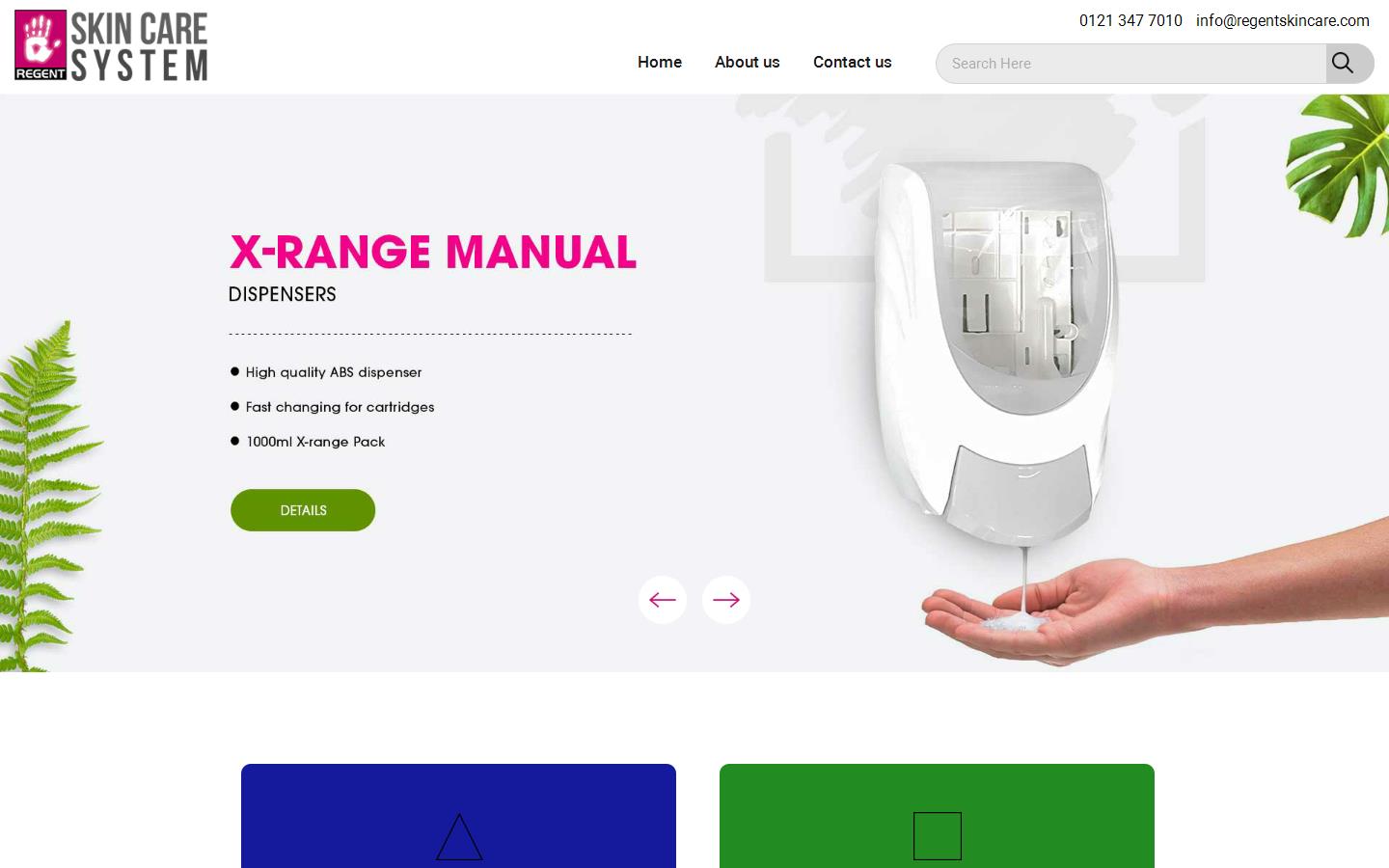 REGENT DISTRIBUTORS LTD Website