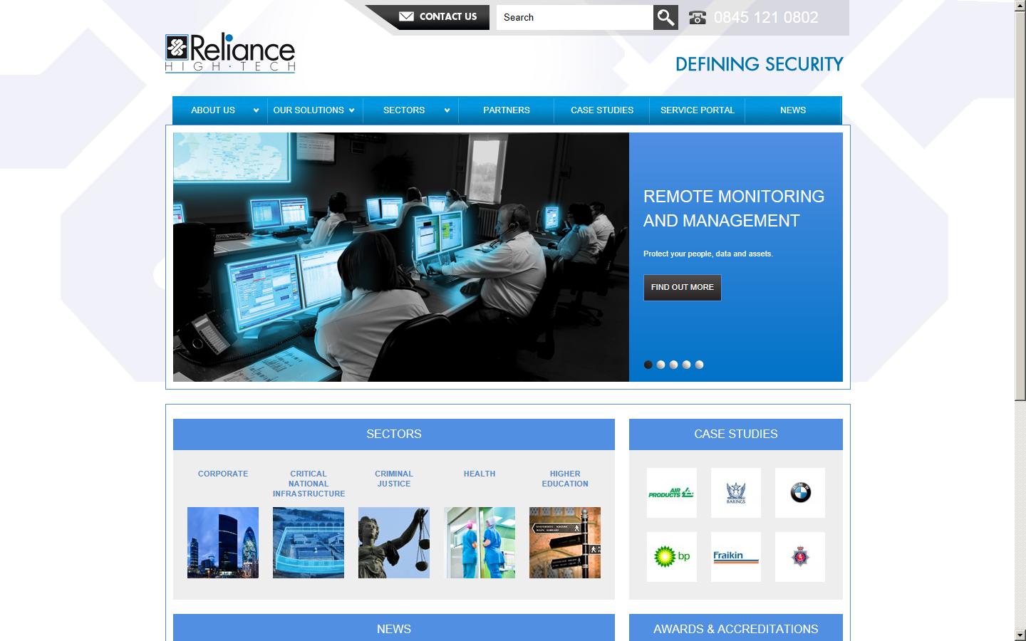 Reliance High-Tech Ltd Website