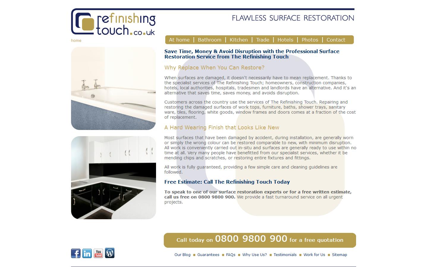 The Refinishing Touch Limited Website