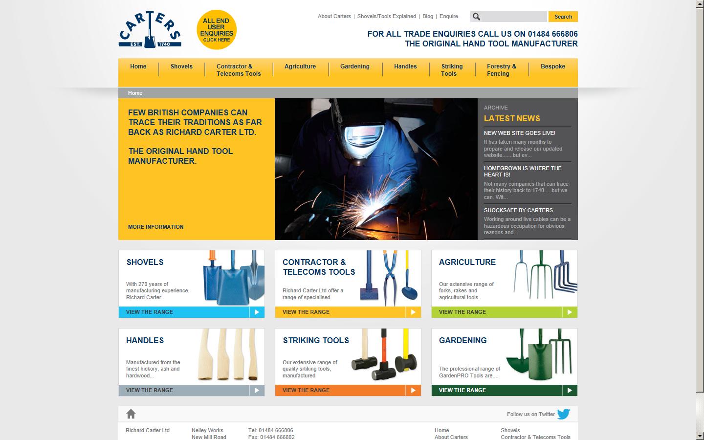 Richard Carter Ltd Website