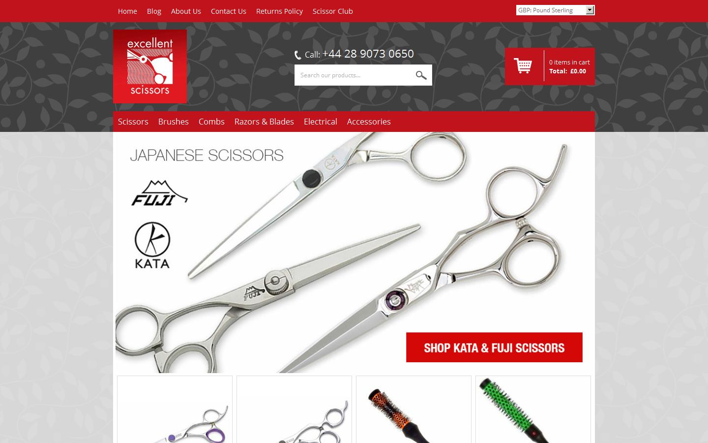 Excellent Scissors Website